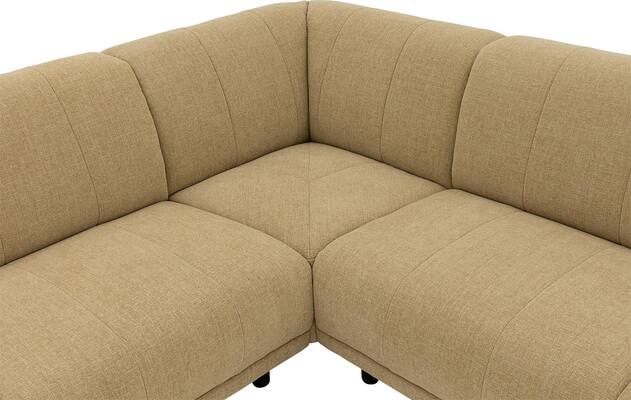 Goossens u bank mellow geel stof - 8252089-goossens-mellow-bank-stof-geel-05