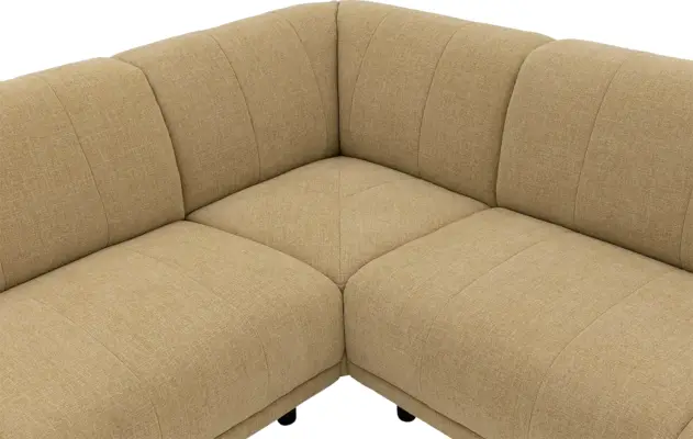 Goossens u bank mellow geel stof - 8252089-goossens-mellow-bank-stof-geel-05