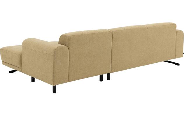 Goossens loungebank mellow geel stof - 8252090-gespiegeld-04