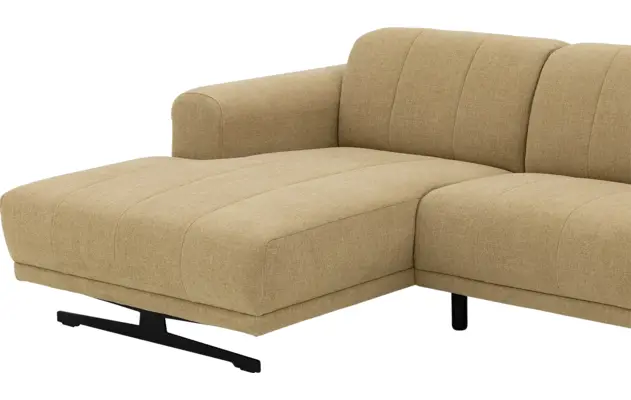 Goossens loungebank mellow geel stof - 8252090-goossens-mellow-bank-stof-geel-05