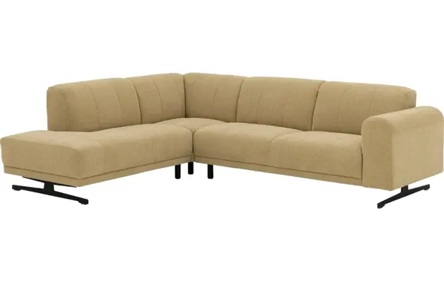 Goossens hoekbank mellow geel stof - 8252091-gespiegeld-11