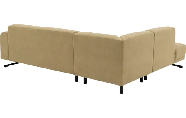 Goossens hoekbank mellow geel stof - 8252091-gespiegeld-12
