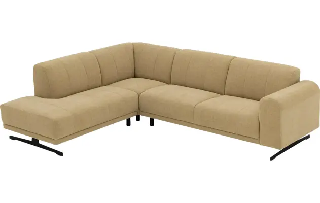 Goossens hoekbank mellow geel stof - 8252091-gespiegeld-13