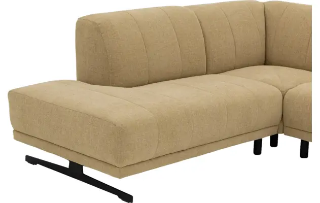 Goossens hoekbank mellow geel stof - 8252091-gespiegeld-15