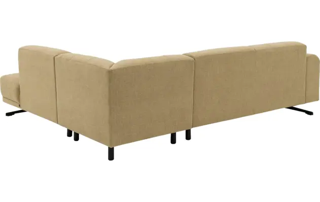 Goossens hoekbank mellow geel stof - 8252091-goossens-mellow-bank-stof-geel-03