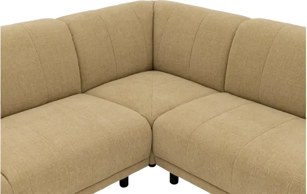 Goossens hoekbank mellow geel stof - 8252091-goossens-mellow-bank-stof-geel-05
