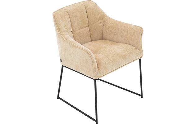 Goossens eetkamerstoel ronnie beige stof - 8252094-goossens-ronnie-eetkamerstoel-stof-beige-05