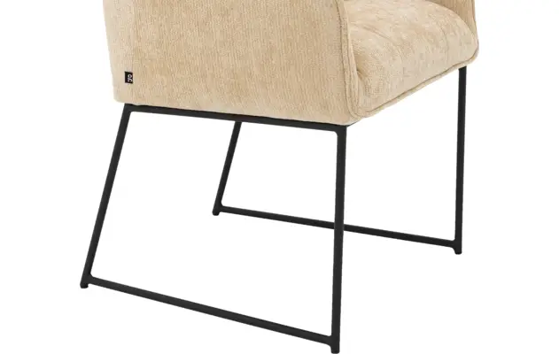Goossens eetkamerstoel ronnie beige stof - 8252094-goossens-ronnie-eetkamerstoel-stof-beige-06