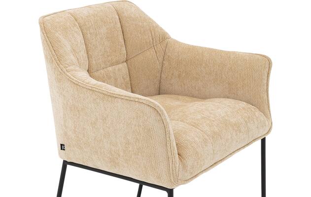 Goossens eetkamerstoel ronnie beige stof - 8252094-goossens-ronnie-eetkamerstoel-stof-beige-07