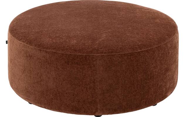 Goossens poef arendal bruin stof - 8252101-goossens-arendal-kleinmeubel-stof-02