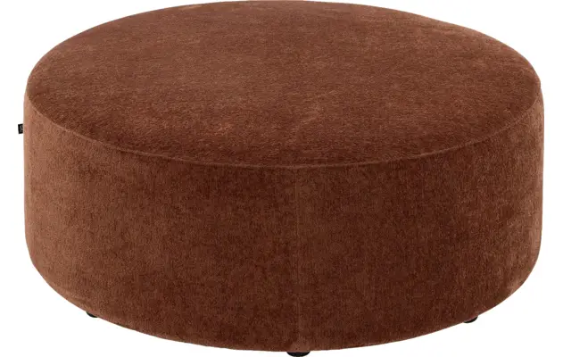 Goossens poef arendal bruin stof - 8252101-goossens-arendal-kleinmeubel-stof-02