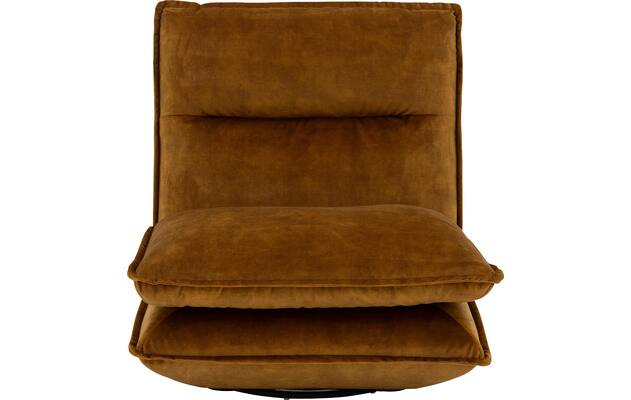 Goossens draaifauteuil alegro bruin stof - 8252106-goossens-alegro-fauteuil-stof-04