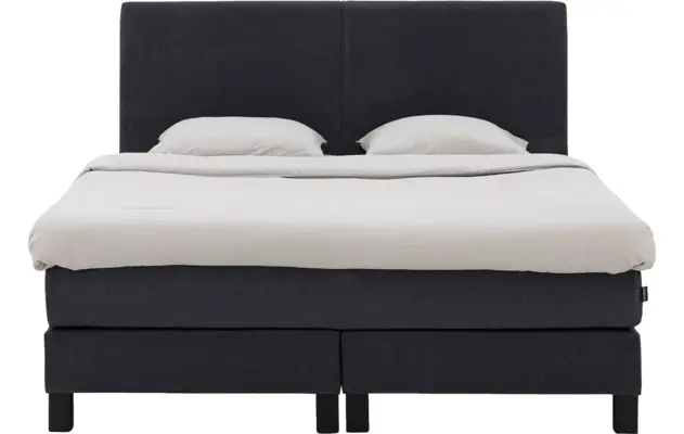 Goossens boxspring compleet gs 180 compleet grijs stof - 8252119-goossens-gs-180-boxspring-stof-03
