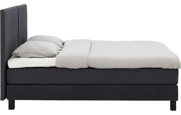 Goossens boxspring compleet gs 180 compleet grijs stof - 8252119-goossens-gs-180-boxspring-stof-04