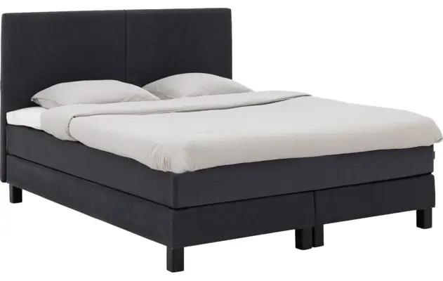 Goossens boxspring compleet gs 180 compleet grijs stof - 8252119-goossens-gs-180-boxspring-stof-05