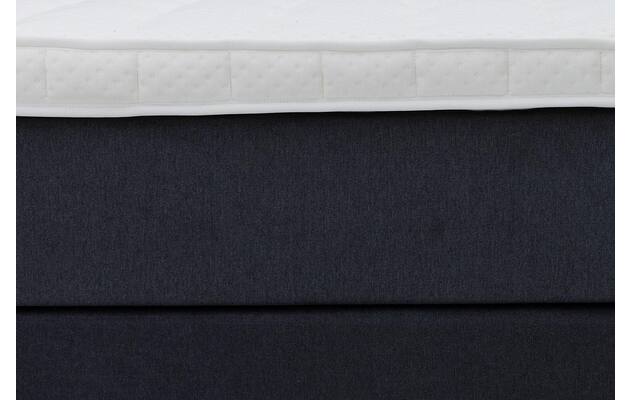 Goossens boxspring compleet gs 180 compleet grijs stof - 8252119-goossens-gs-180-boxspring-stof-08