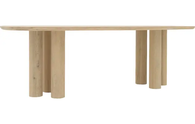Goossens eettafel slim wit eiken - 8252120-goossens-slim-eettafel-eiken-wit-04