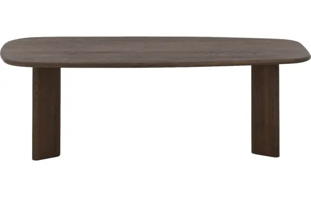 Goossens eettafel slim donker bruin eiken - 8252121-goossens-slim-eettafel-eiken-donker-bruin-01
