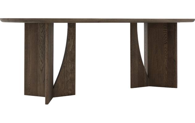 Goossens eettafel slim bruin eiken - 8252123-goossens-slim-eettafel-eiken-bruin-04