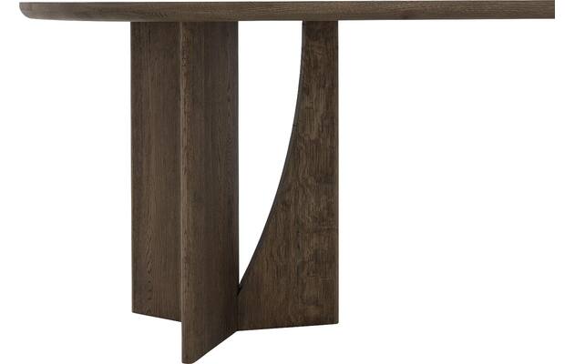 Goossens eettafel slim bruin eiken - 8252123-goossens-slim-eettafel-eiken-bruin-08