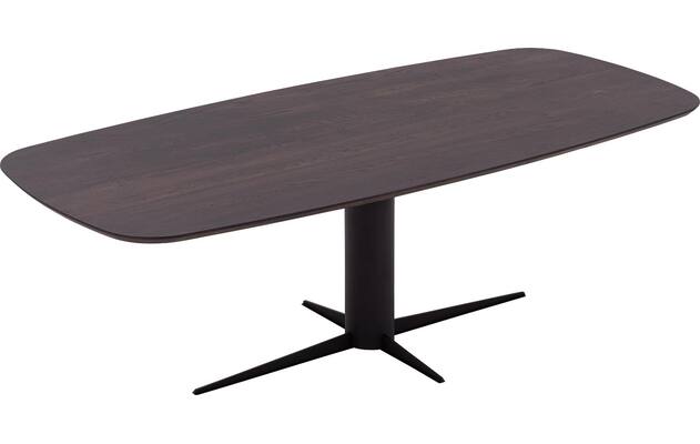 Goossens eettafel levi bruin eiken - 8252124-goossens-levi-eettafel-eiken-bruin-03