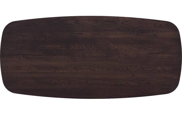 Goossens eettafel levi bruin eiken - 8252124-goossens-levi-eettafel-eiken-bruin-09