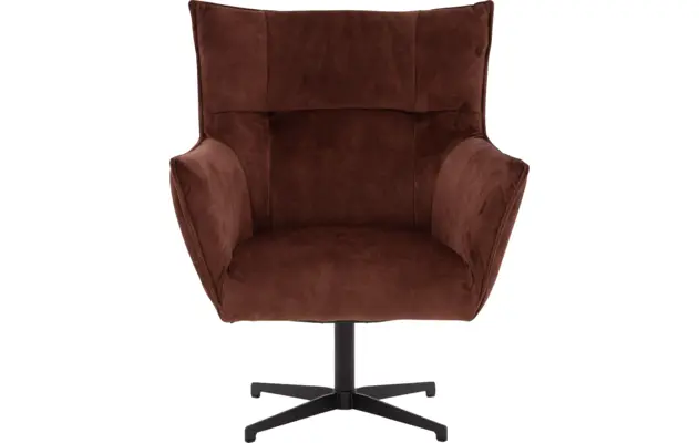 Goossens draaifauteuil como bruin stof - 8252125-goossens-como-fauteuil-stof-05