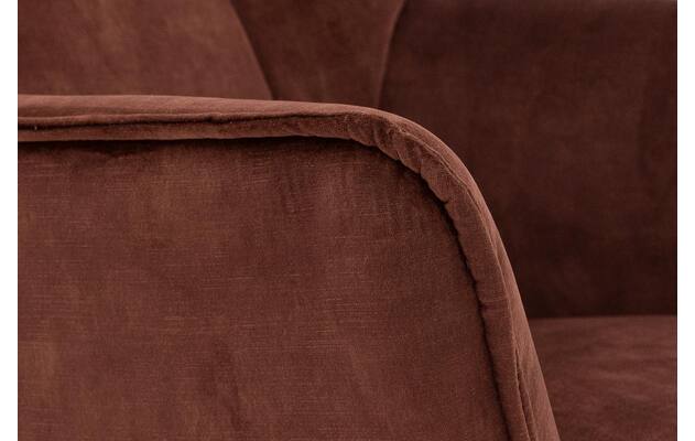 Goossens draaifauteuil como bruin stof - 8252125-goossens-como-fauteuil-stof-09