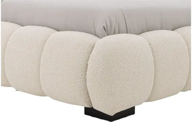Goossens gestoffeerd bedframe cloud xl storage beige stof - 8252131-goossens-cloud-storage-bedframe-stof-08