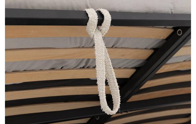 Goossens gestoffeerd bedframe cloud xl storage beige stof - 8252131-goossens-cloud-storage-bedframe-stof-14