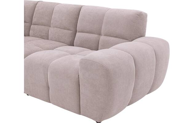 Goossens excellent hoekbank kubus beige stof - 8252132-gespiegeld-08