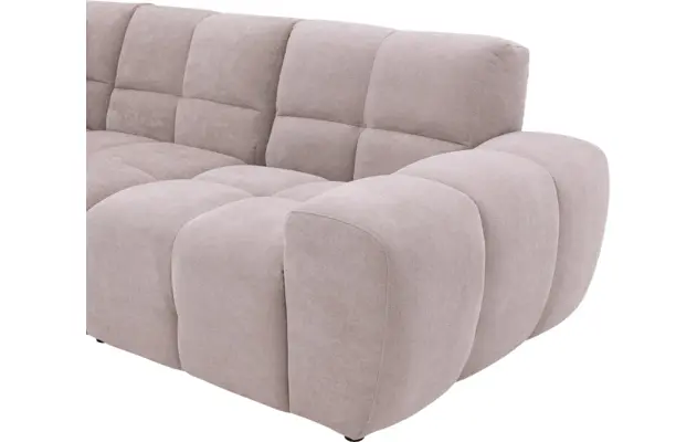 Goossens excellent hoekbank kubus beige stof - 8252132-gespiegeld-08