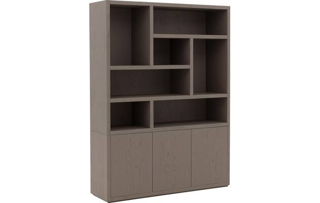 Goossens buffetkast barcelona bruin eiken - 8252134-goossens-barcelona-buffetkast-eiken-03