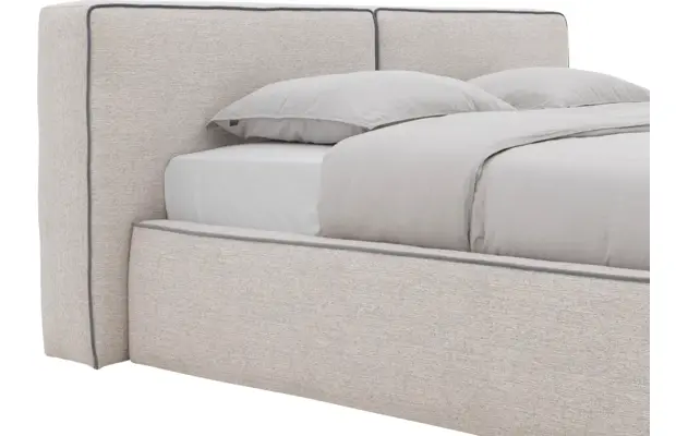 Goossens gestoffeerd bedframe arona storage grijs stof - 8252157-goossens-arona-storage-bedframe-stof-07