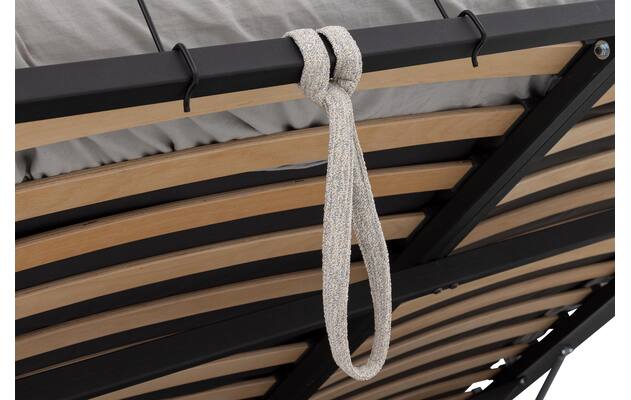 Goossens gestoffeerd bedframe arona storage grijs stof - 8252157-goossens-arona-storage-bedframe-stof-14