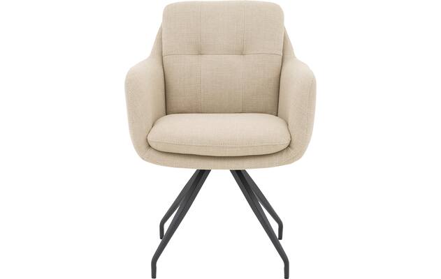 Goossens eetkamerstoel mirthe beige stof - 8252167-goossens-mirthe-eetkamerstoel-stof-beige-03