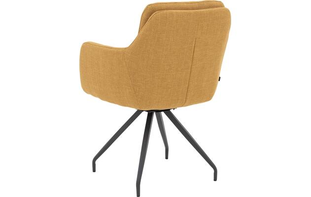 Goossens eetkamerstoel mirthe geel stof - 8252168-goossens-mirthe-eetkamerstoel-stof-geel-02