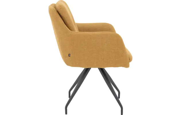 Goossens eetkamerstoel mirthe geel stof - 8252168-goossens-mirthe-eetkamerstoel-stof-geel-04