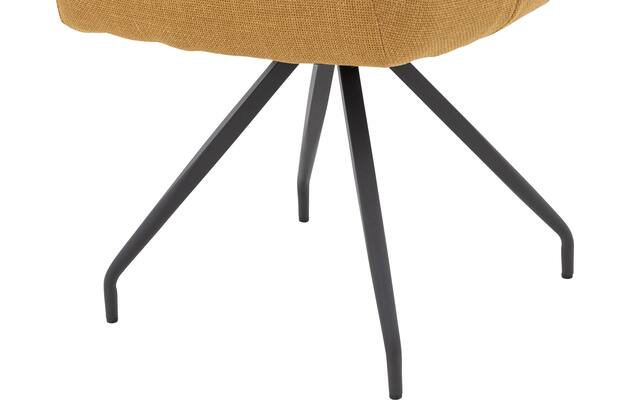 Goossens eetkamerstoel mirthe geel stof - 8252168-goossens-mirthe-eetkamerstoel-stof-geel-08