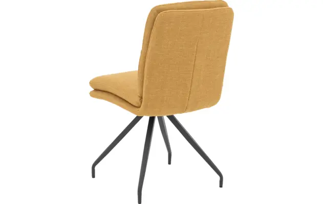 Goossens eetkamerstoel mirthe geel stof - 8252171-goossens-mirthe-eetkamerstoel-stof-geel-02