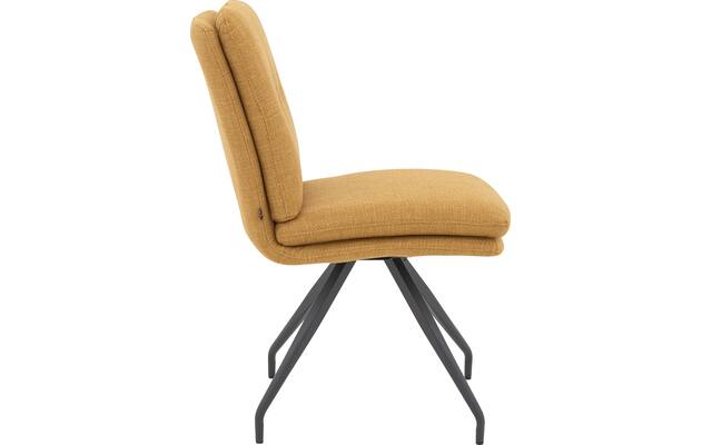 Goossens eetkamerstoel mirthe geel stof - 8252171-goossens-mirthe-eetkamerstoel-stof-geel-05