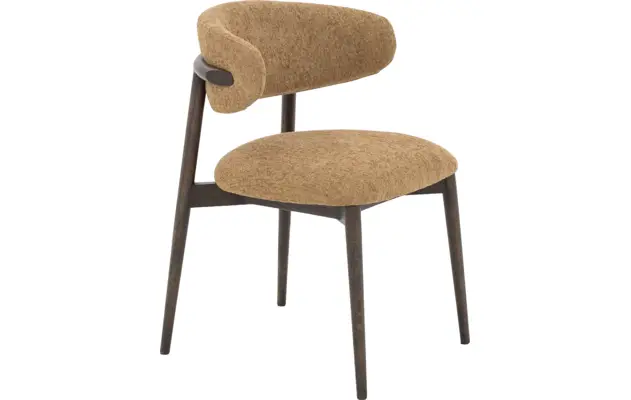 Goossens eetkamerstoel diede geel stof - 8252179-goossens-diede-eetkamerstoel-stof-geel-06