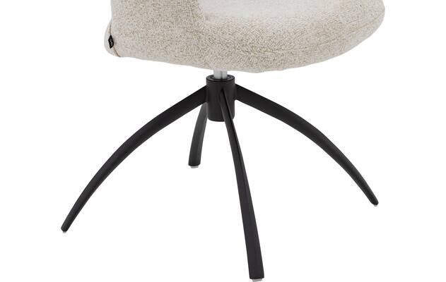 Goossens eetkamerstoel sara beige stof - 8252182-goossens-sara-eetkamerstoel-stof-beige-07