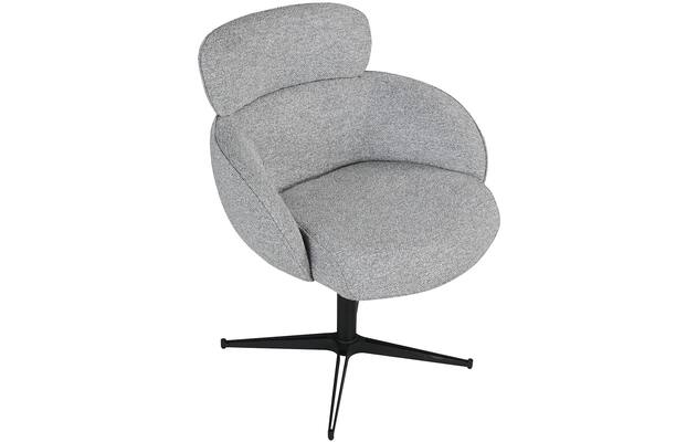 Goossens eetkamerstoel suus grijs stof - 8252187-goossens-suus-eetkamerstoel-stof-grijs-05