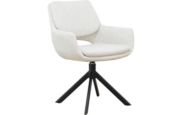 Goossens eetkamerstoel daisy beige stof - 8252189-goossens-daisy-eetkamerstoel-stof-beige-01