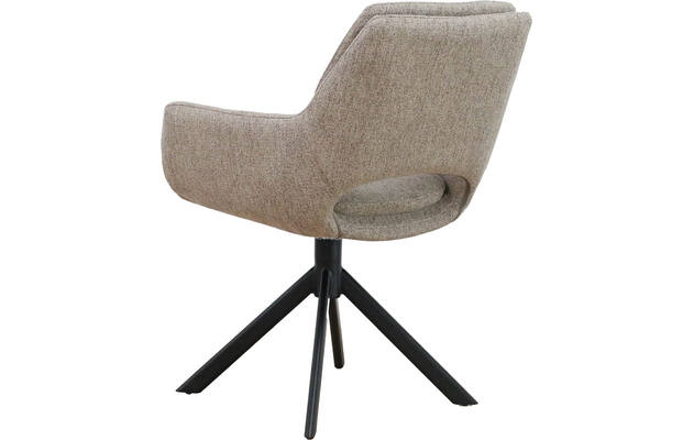 Goossens eetkamerstoel daisy bruin stof - 8252190-goossens-daisy-eetkamerstoel-stof-bruin-02