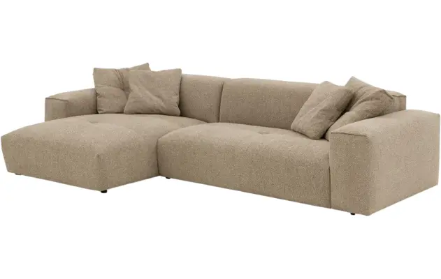 Goossens loungebank lago bruin stof - 8252192-gespiegeld-03