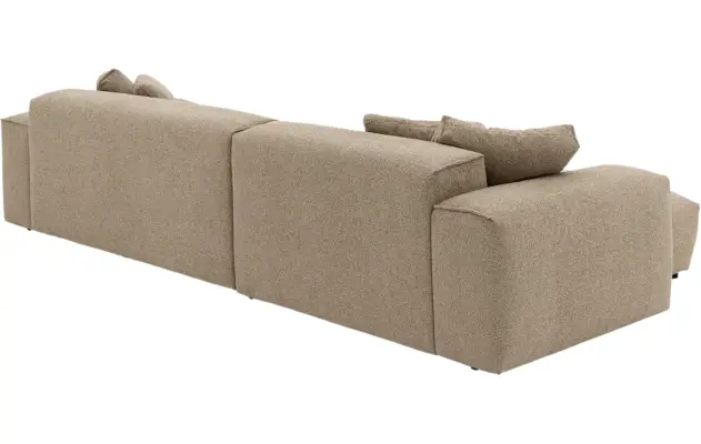 Goossens loungebank lago bruin stof - 8252192-gespiegeld-05