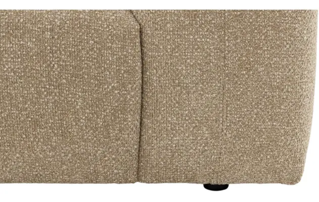 Goossens loungebank lago bruin stof - 8252192-gespiegeld-08