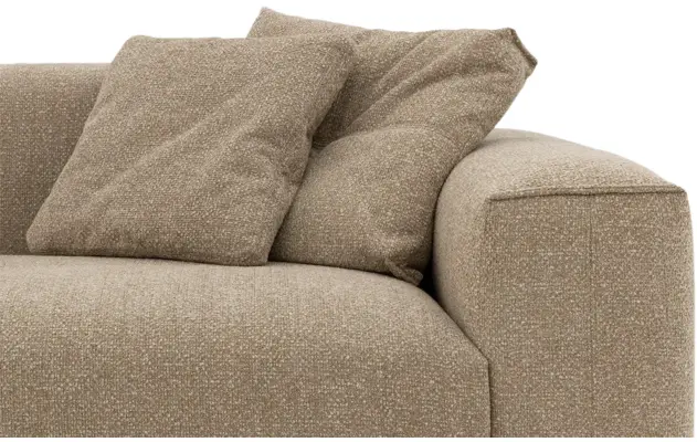 Goossens loungebank lago bruin stof - 8252192-gespiegeld-09